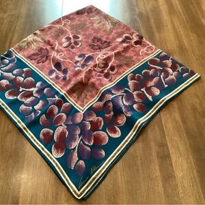 Vintage Anne Klein Silk Scarf